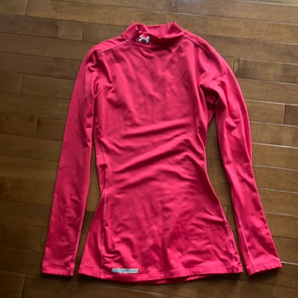 Under Armour Coldgear Fitted Running Shirt - Picture 1 of 5